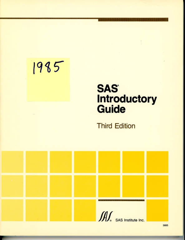 1985 SAS book